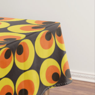 70s-behangselpapier tafelkleed