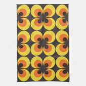 70s-behangselpapier theedoek (Verticaal)