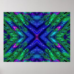 70's Blacklight Poster