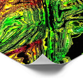 70's Blacklight-Poster Poster (Hoek)