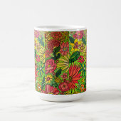 70's bloemen koffiemok (Center)