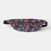 70s Boho Bloemen Bloemen Heuptasje (Voorkant)