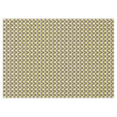 70s Bold Modern Retro Ogee Motif in Greens Tafelkleed (Voorkant (Horizontaal))