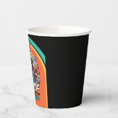 70s Boogie Retro Disco Dancing Partyware Dineren Papieren Bekers (Links)