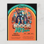 70s Boogie Retro Disco Dansfeest (Voorkant)