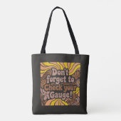 70's Breiwerk Project & Boodschappentas Tote Bag (Achterkant)