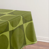 70s Checks and Circles Green Tafelkleed (Voorbeeld)