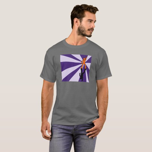 70s Dance Move t-shirt (Voorkant volledig)