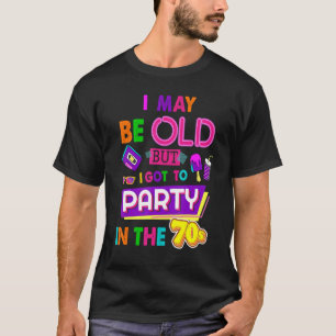 70s Design for Women Rave Outfit & 70s Festival Co T-shirt