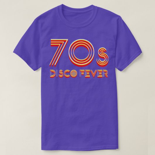 70s Disco-koorts T-shirt (Design voorkant)
