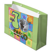 70s Disco Large Cadeautasje (Voorkant Gekanteld)