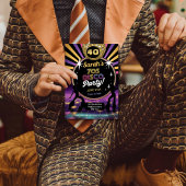 70's Disco Party Seventies Hippy Verjaardag Rave Kaart