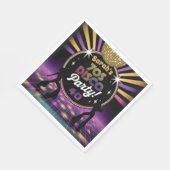 70's Disco Party Seventies Hippy Verjaardag Rave Servet (Hoek)