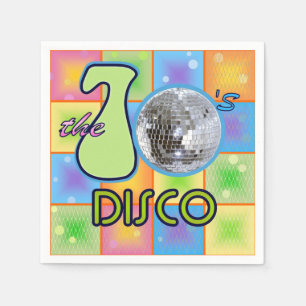 70s Disco Servetten