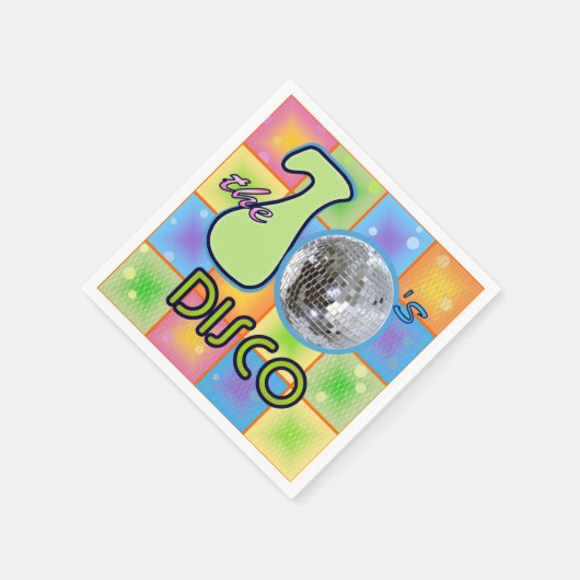 70s Disco Servetten (Hoek)