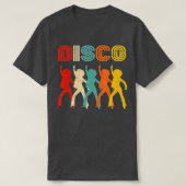  70s Disco Thleed Retro Disco Dansend 1970s T-shirt (Design voorkant)