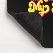 70's Don't Harsh My Mellow Grappige Uitdrukking  Muismat (Hoek)