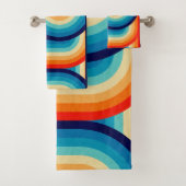 70s Double Wave Bad Handdoek (Insitu)