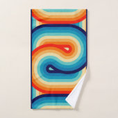 70s Double Wave Bad Handdoek (Handdoek)