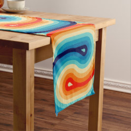 70s Double Wave Lange Tafelloper