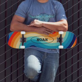 70s Double Wave Persoonlijk Skateboard