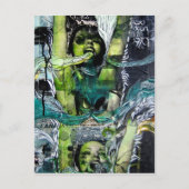 70s-douche briefkaart (Voorkant)