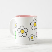 70's Flowers Simple N°2 Mok (Voorkant links)