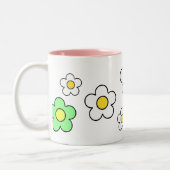 70's Flowers Simple N°2 Mok (Links)