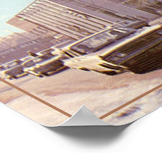 70s  foto van Canada Poster (Hoek)