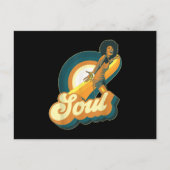 70s Funk Afro Disco Soul Aankondigingskaart (Voorkant)