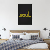 70s Funk Afro Soul Boogie Dance Love Train Canvas Afdruk (Insitu (Slaapkamer))