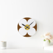 70s geïnspireerde uurklok ronde klok (Huis)