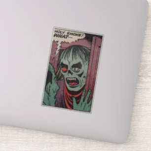 70s Golden age Horror  strips Sticker
