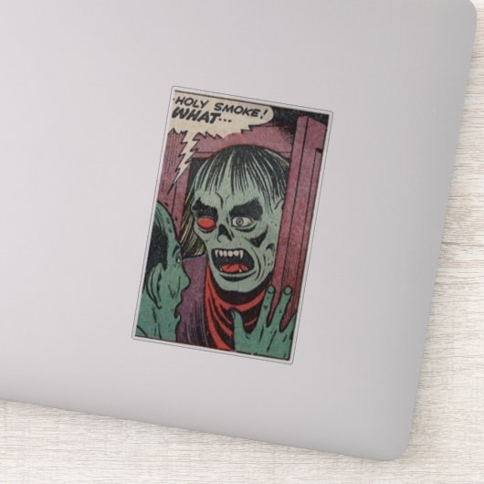 70s Golden age Horror strips Sticker (Detail)