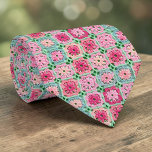 70s Granny Square Crochet Necktie Stropdas<br><div class="desc">This unique necktie features a vibrant 70s-inspired design, crafted with intricate granny square crochet. It's a bold and stylish statement piece, perfect for adding a touch of retro charm and handmade artistry to any outfit. The warm, inviting colors and textured pattern make it a conversation starter, suitable for both casual...</div>