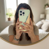 70s Groene driehoeken kleurblokpagina's Aangepaste Case-Mate iPhone Case