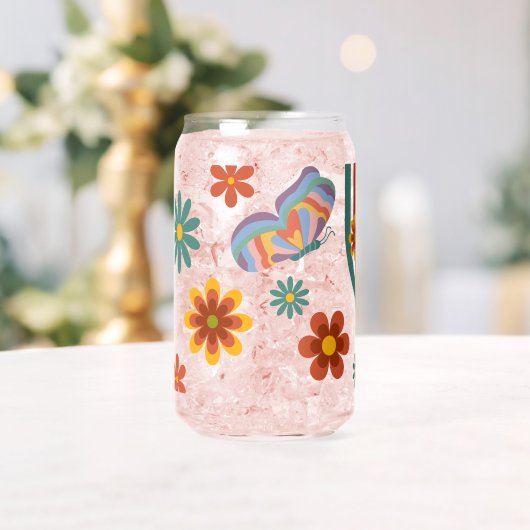 70s groovy stijl blikvorm glas (Insitu (Huwelijk))