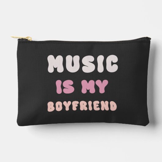 70s Groovy Typography - Muziek is mijn vriend Etui (Voorkant)