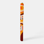 70s Groovy Wave-sfeer iPhone 16 Hoesje (Rechterkant)