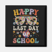 70s Happy Laatste Dag van School Groovy Leraar Jon Magneet (Voorkant)