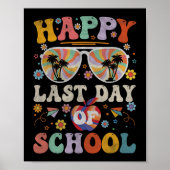 70s Happy Laatste Dag van School Groovy Leraar Jon Poster (Voorkant)