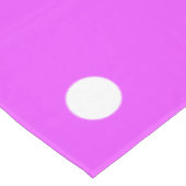 70s Heldere  Roze Witte Strepen Polka Dots Tafelkleed (Gekanteld)