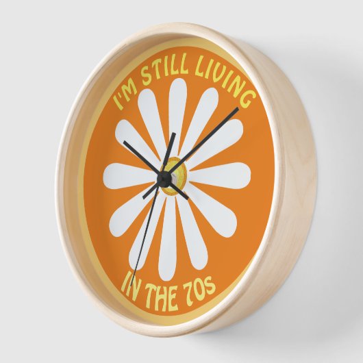 70s hippy daisy Pocket Watch (Hoek)