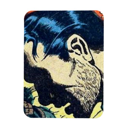 70s Horror strips | klassiek en retro Magneet (Verticaal)