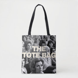 70's Housewifes Publiek in zwart-wit Tote Bag