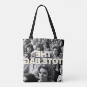 70's Housewifes Publiek in zwart-wit Tote Bag (Achterkant)