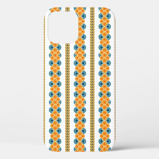 70s jaren cirkel rijen Case-Mate iPhone case (Achterkant)
