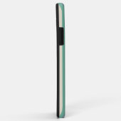 70s  kleurrijk Stripe monogram initiaal Case-Mate iPhone Case (Achterkant/rechts)