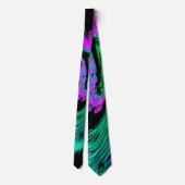 "'70s Lava Lamp #2"Druk Stropdas (Achterkant)