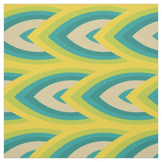 70s-mod retro patern stof (Swatch)